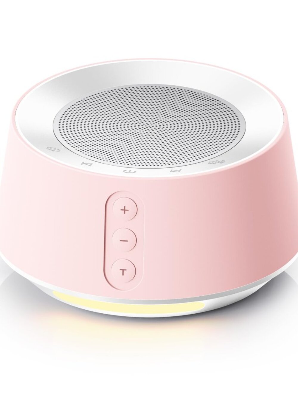 BGOVERSS White Noise Machine with Night Light, 20 Sounds, 10 Colors